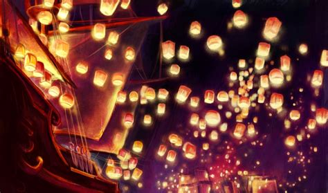 Tangled Floating Lanterns Desktop Wallpaper 74 Images