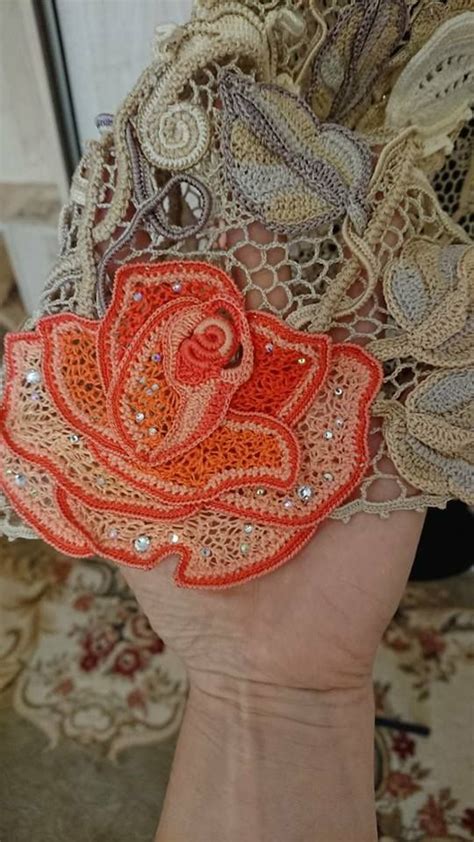 Pin by Doris L. on (9) IR CR - BLOUSES - 1 | Irish lace crochet, Irish ...