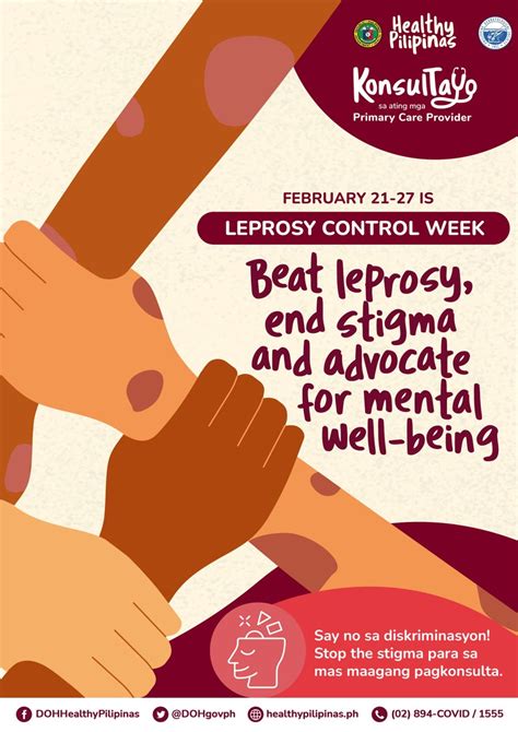 Department Of Health On Twitter Layunin Ng Pagdiriwang Na Leprosy