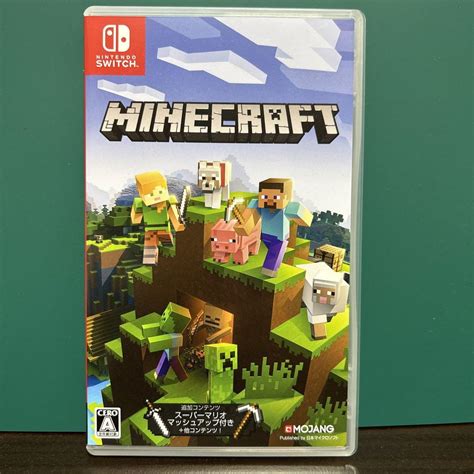 Minecraft Nintendo Switch版 マインクラフト マイクラ メルカリ