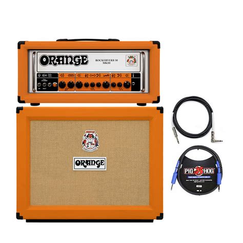 Orange Amps Rockerverb 50 Mkiii Tube Amp Head With Ppc212ob Reverb