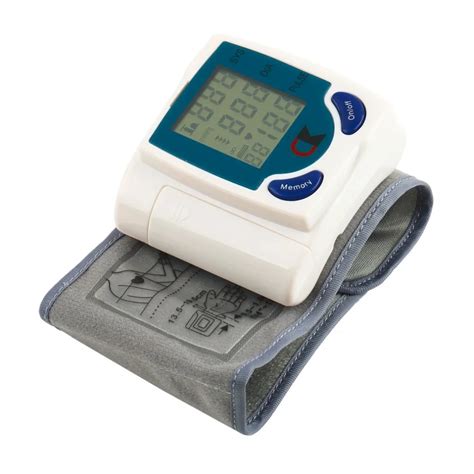 Digital Upper Wrist Blood Pressure Monitor Health Care Tonometer Meter