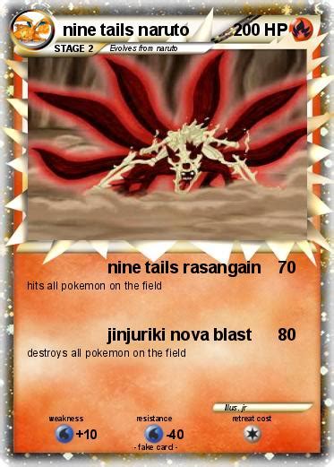 Pokémon nine tails naruto 8 8 - nine tails rasangain - My Pokemon Card