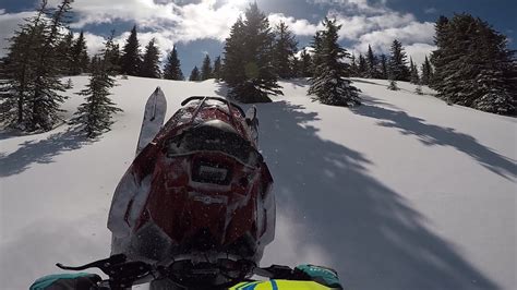 2021 Polaris Khaos 850 Deep Pow In Late March Youtube