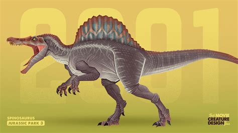 2001 Spinosaurus Greco Westermann Spinosaurus Jurassic World