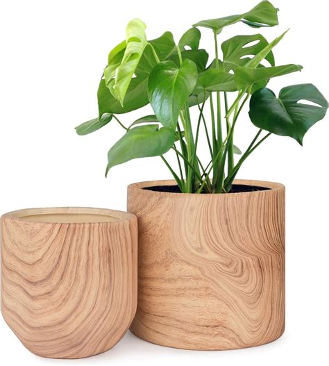 Amazon Homenote Plant Pots Indoor Inch Pack Ceramic