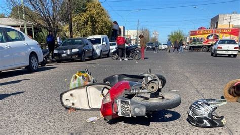 Choque Entre Dos Motos En Avenida Ortiz La Razon De Chivilcoy