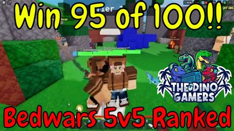 Bedwars Win 95 Ranked 5v5 Countdown To 100 Bedwars Roblox Youtube