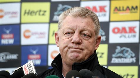 Nrl 2019 Phil Gould Gus Gould Team News Penrith Panthers Tyrone