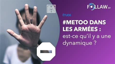 Metoo dans l armée est ce quil y a une dynamique ReputatioLab