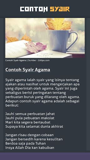 Contoh Syair Nasihat - 52+ Koleksi Gambar