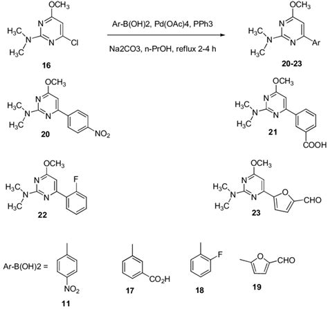 Scheme Synthesis Of New Pyrimidine Derivatives From