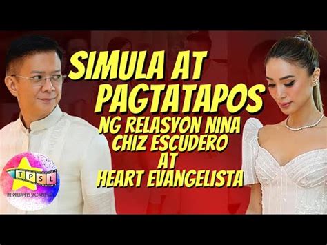 Simula At Pagtatapos Ng Relasyon Nina Chiz Escudero At Heart