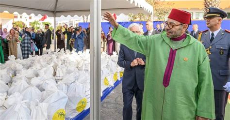 Vid O Le Roi Lance Rabat L Op Ration Nationale Ramadan Au