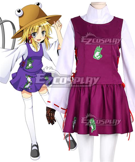 Touhou Project Moriya Suwako Cosplay Costume