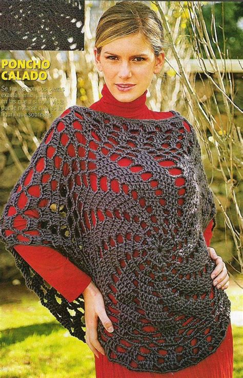 Ponchos Au Crochet Le Monde Creatif Crochet Poncho Patterns Poncho