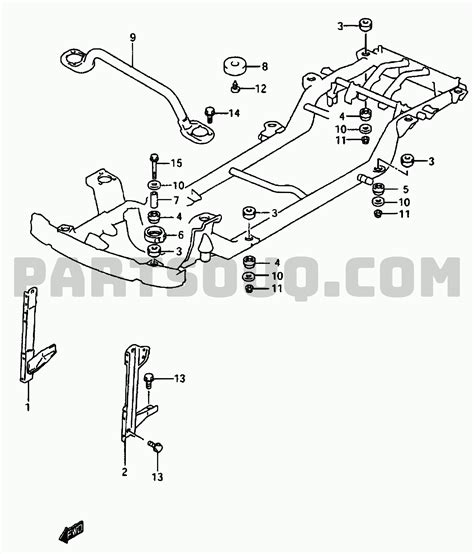 13 Body Suzuki Vitara Sidekick Sq625 Sq625l Vitara Parts Catalogs