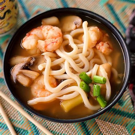 Spicy Udon Noodle Soup