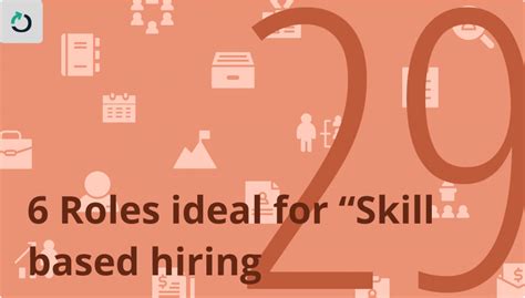 Roles Ideal For Skill Based Hiring