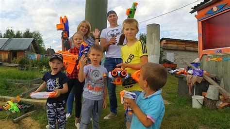 Нерф Война ☠ - смотрите и играйте в войну с Nerf Arsenal