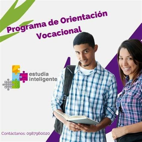 Programa De Orientaci N Vocacional Estudia Inteligente