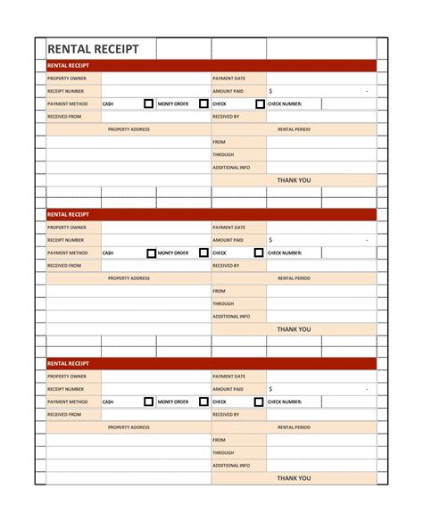 30 Printable Rent Receipt Templates Wordpdf Templatearchive