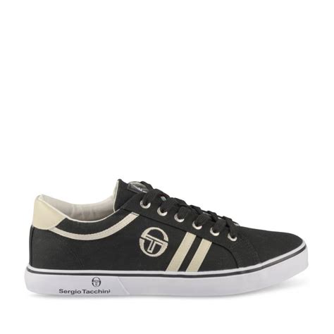 Sneakers Zwart Heren Veters Sergio Tacchini