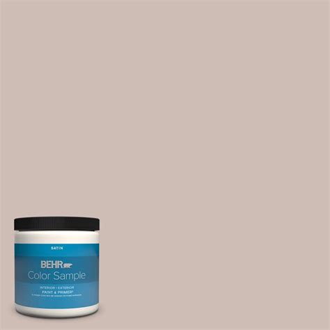 BEHR PREMIUM PLUS 8 Oz N150 2 Smokey Pink Satin Enamel Interior