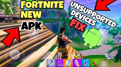 Fortnite Apk For Unsupported Devicesgameplay Youtube