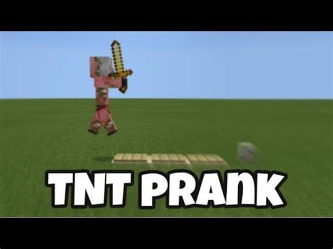 Minecraft TNT prank