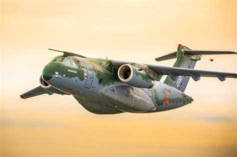 Embraer KC 390 Brazilian Air Force Aircraft Cargo Aircraft