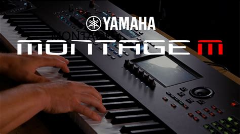 Yamaha Montage M Quick Play Through Some Factory Presets Youtube