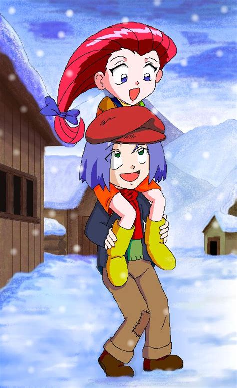 Chibi Jessie And James By Shaami On Deviantart Pokemon Team Rocket