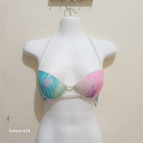 Bikini Warna Pastel Ada Kawat Busa Push Up Olah Raga Baju Olahraga Di