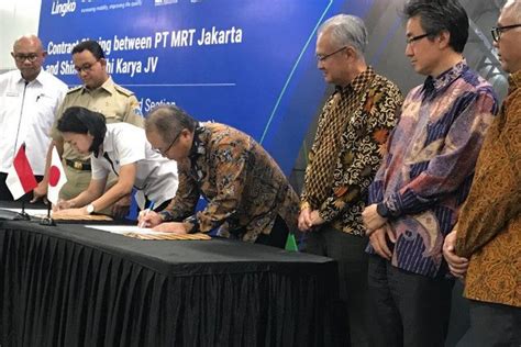 Anies Baswedan Minta Konstruksi Mrt Fase A Hubungkan Stasiun Dengan