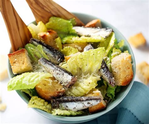 Caesar Salad With Anchovy Dressing Recipe