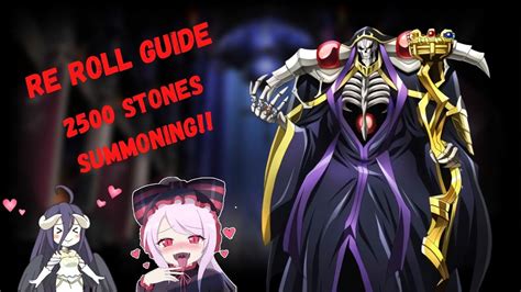 Overlord Mass For The Dead Global Beginners Guide With 2500 Stones Summoning Youtube