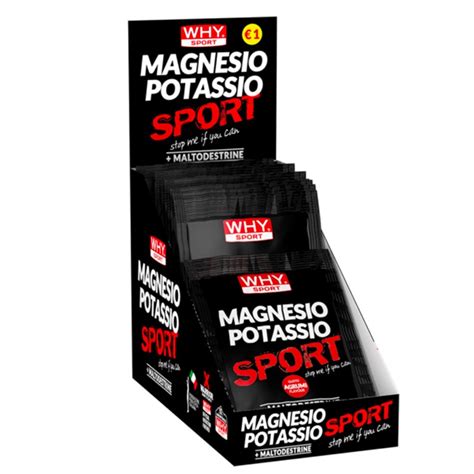 Whysport Magnesio Potassio Sport Monodose Sali Minerali G