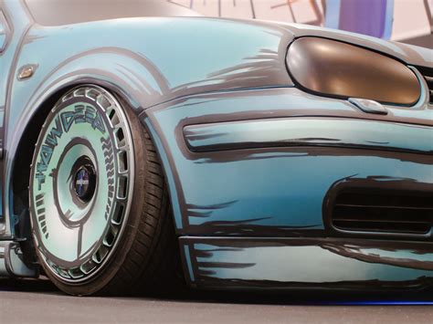 Wie Gemalt Vw Golf Von How Deep