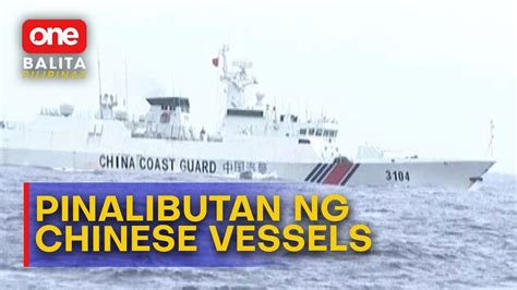 OBP BRP Teresa Magbanua Pinalibutan Ng Higit 20 Chinese Vessels Sa