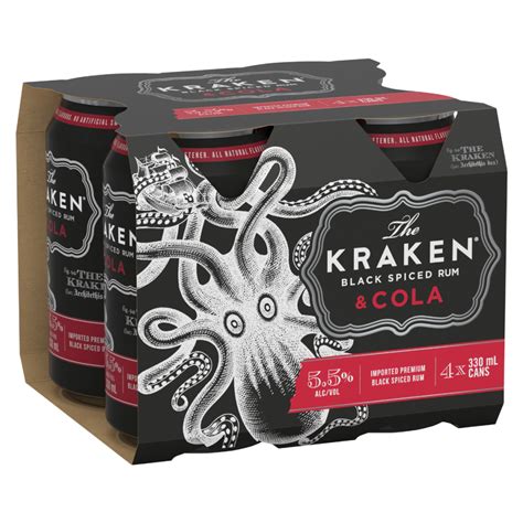 Kraken Rum And Cola 330ml