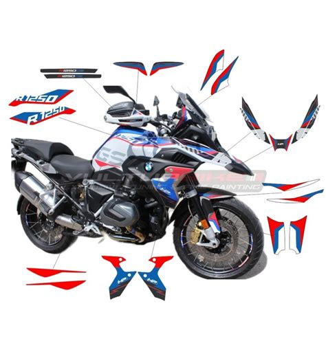 Kit Adesivi Completo Design Personalizzato BMW R1250 GS HP