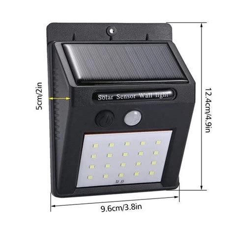 Outdoor Battery Operated Emergency Pir Motion Sensor Security Cob Led