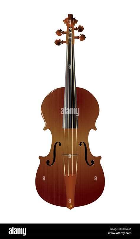 Neck Violin Cut Out Stock Images Pictures Alamy