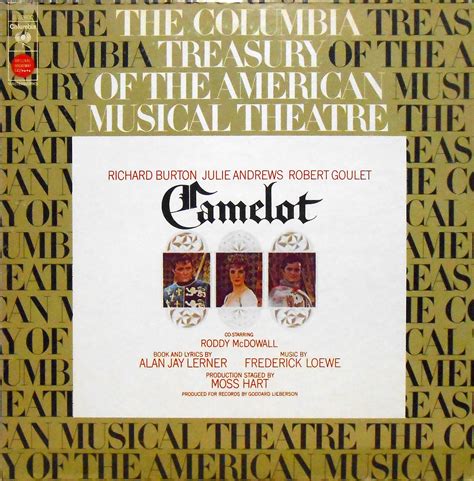 Film Music Site Camelot Soundtrack Alan J Lerner Frederick Loewe