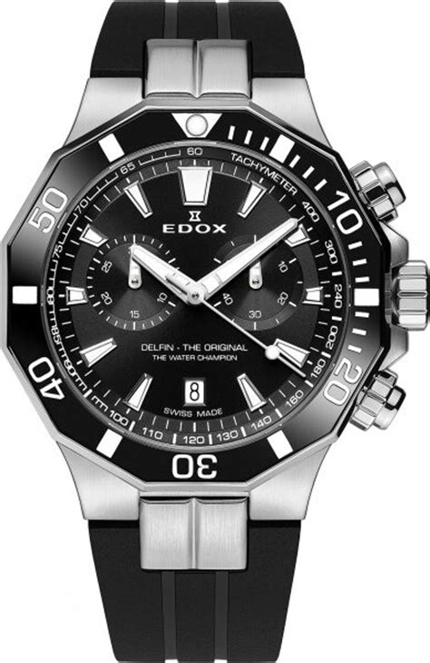 EDOX Delfin Quartz Chronograph 10112 3NCA NIN Helveti Eu