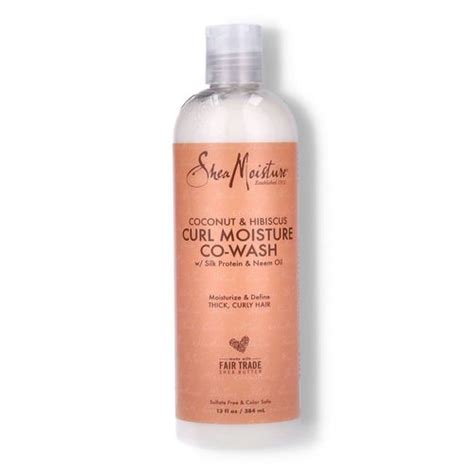 Shea Moisture Coconut And Hibiscus Curl Moisture Co Wash 12oz