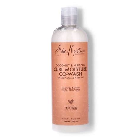 Shea Moisture Coconut And Hibiscus Curl Moisture Co Wash 12oz Cosmetize Uk