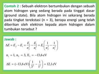 Teori Bohr Tentang Atom Hidrogen Ppt