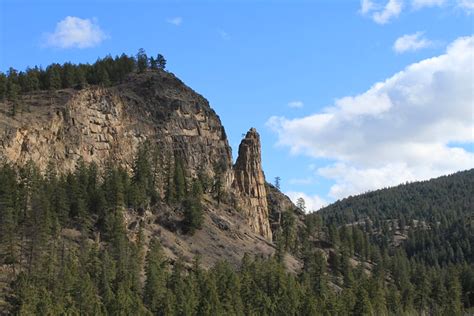 Layer Cake Mountain In Scenic Canyon Regional Park Kelowna Bc